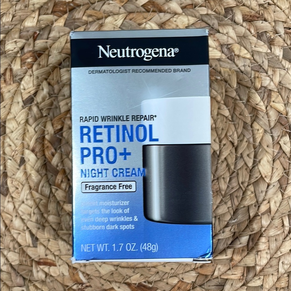 Neutrogena retinol pro night cream brand new never used